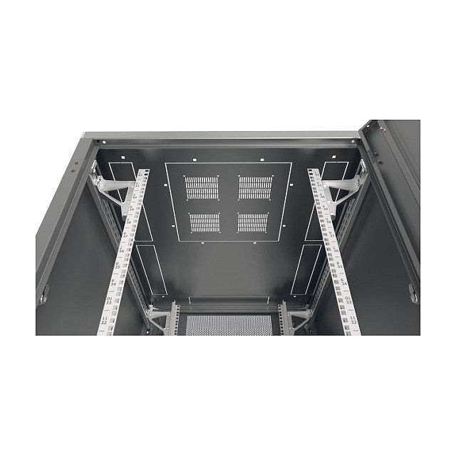 EFB 19" Serverschrank PRO 42HE, 800x1200 mm, F+R=1-tlg., RAL7035