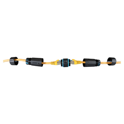 EFB RJ45 Cat.6 IP68 Durchfhrungskupplung,Buchse/Buchse Verb