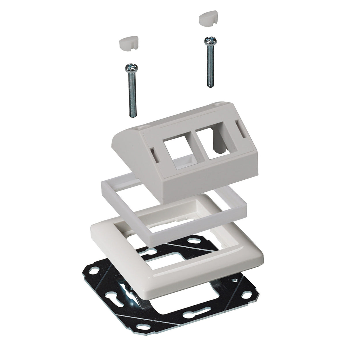 EFB Adapterrahmen Designkompatibilitt zu Gira, RAL9003