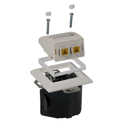 EFB Adapterrahmen Designkompatibilitt zu Gira, RAL9003