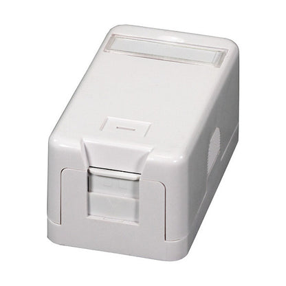EFB Keystone Verteilerbox Aufputz, 1-Port, Staubschutz selbstschlieend