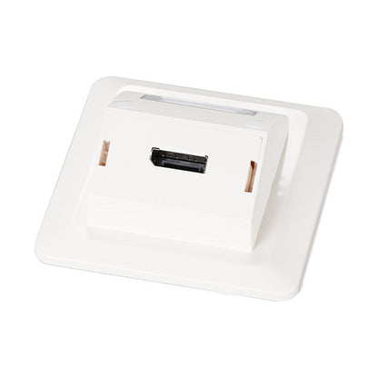 EFB Multifunktions-Rahmenset mit 1-und 2-Port Adapter Keystone Format(HDMI,USB,