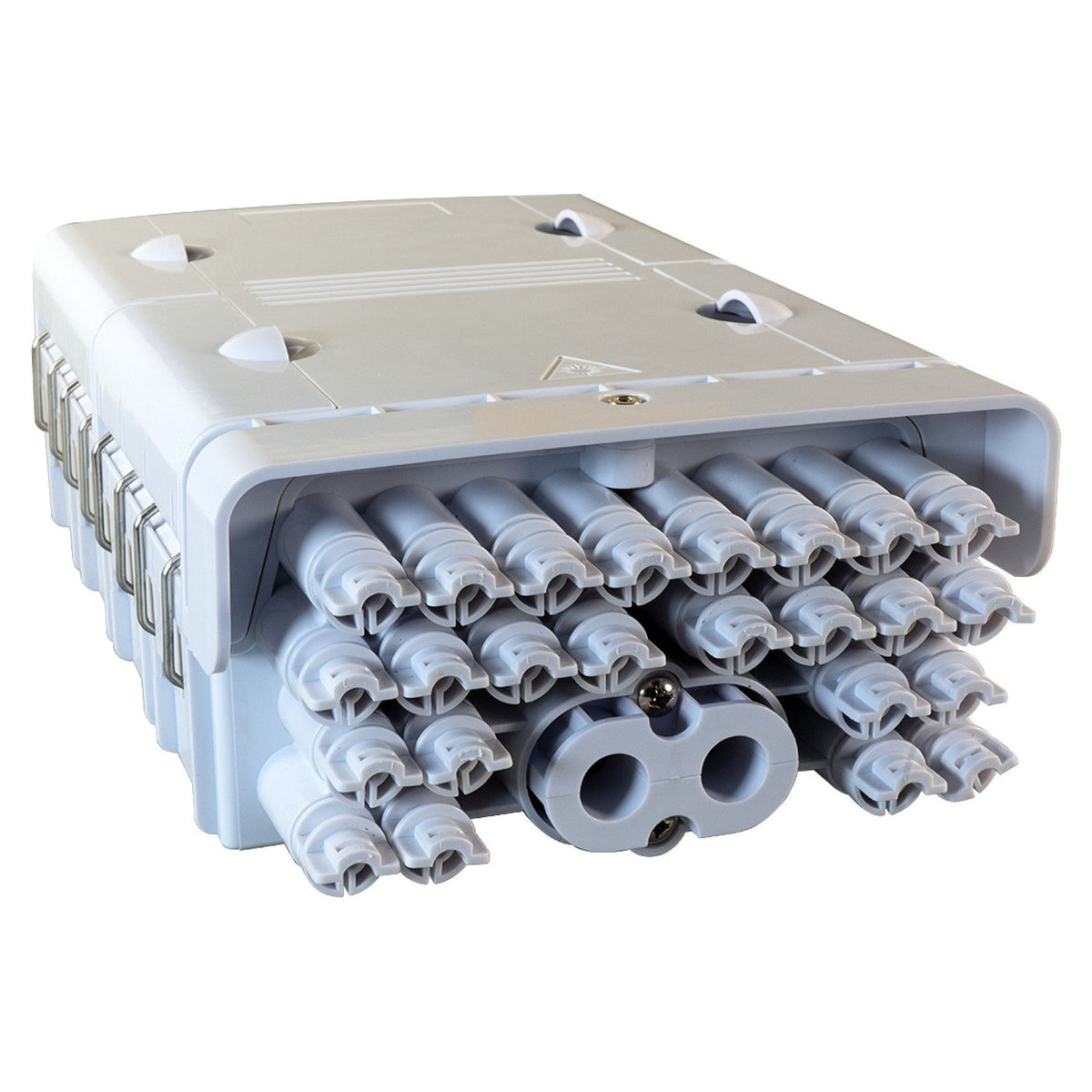 EFB FTTH IP65 Anschlussbox fr 48 Fasern,24 Kupplungen und Faserberlngenaufnahme