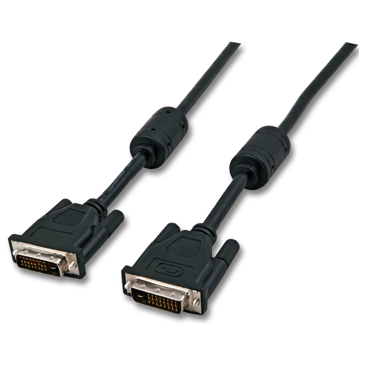 EFB DVI-D Dual Link Kabel, 2x DVI-D 24+1, St.-St., AWG 30, 3,0m, schwarz