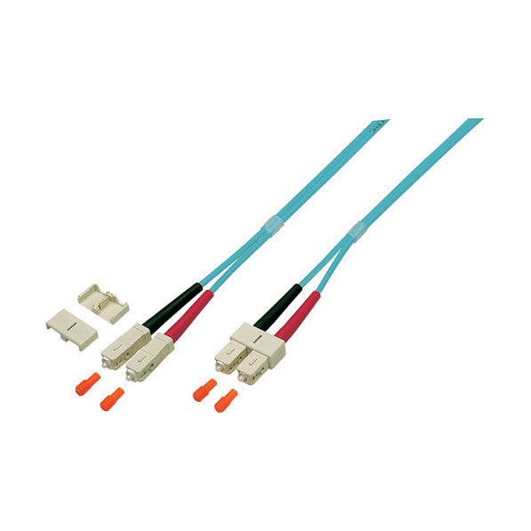 EFB Duplex Patchkabel SC-SC OM4 2m LSZH 3mm erikaviolett
