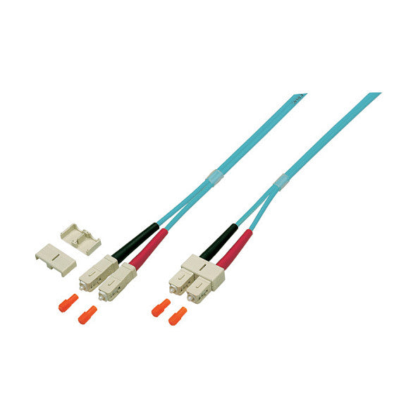 EFB Duplex Patchkabel SC-SC OM4 3m LSZH 3mm erikaviolett