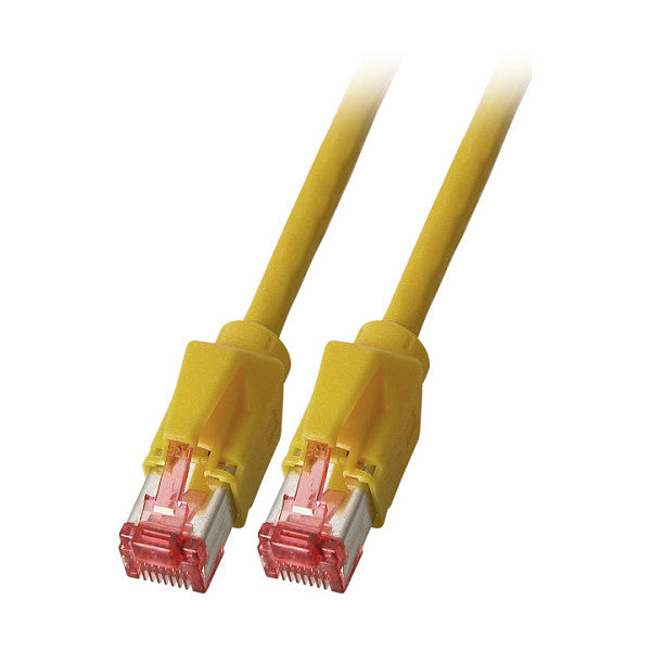 EFB RJ45 Patchkabel Cat.6A S/FTP LSZH Dtwyler 7702 TM21 gelb 1m