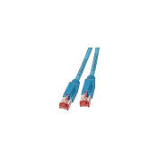 EFB RJ45 Patchkabel Cat.6A S/FTP LSZH Draka UC900 TM21 blau 3m