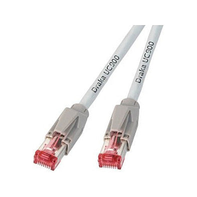 EFB RJ45 Patchkabel Cat.6A S/FTP LSZH Draka UC900 TM21 wei 3m