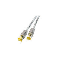 EFB RJ45 Patchkabel Cat.6A S/FTP LSZH Draka UC900 TM31 grau 2m