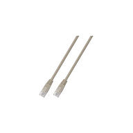 EFB RJ45 Patchkabel Cat.5e U/UTP PVC CCA grau 5m