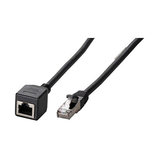 EFB RJ45 Patchkabelverl. Cat.6A S/FTP LSZH AWG26 schwarz 5m