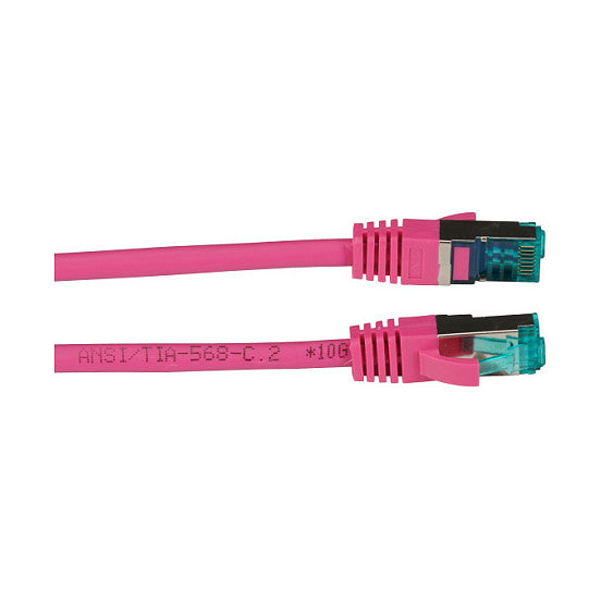 EFB RJ45 Patchkabel Cat.6A S/FTP LSZH magenta 5m