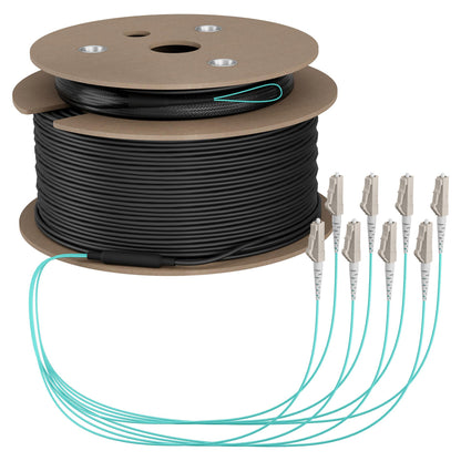 EFB Trunkkabel U-DQ(ZN)BH OM3 8G (1x8) LC-LC 70m Dca LSZH
