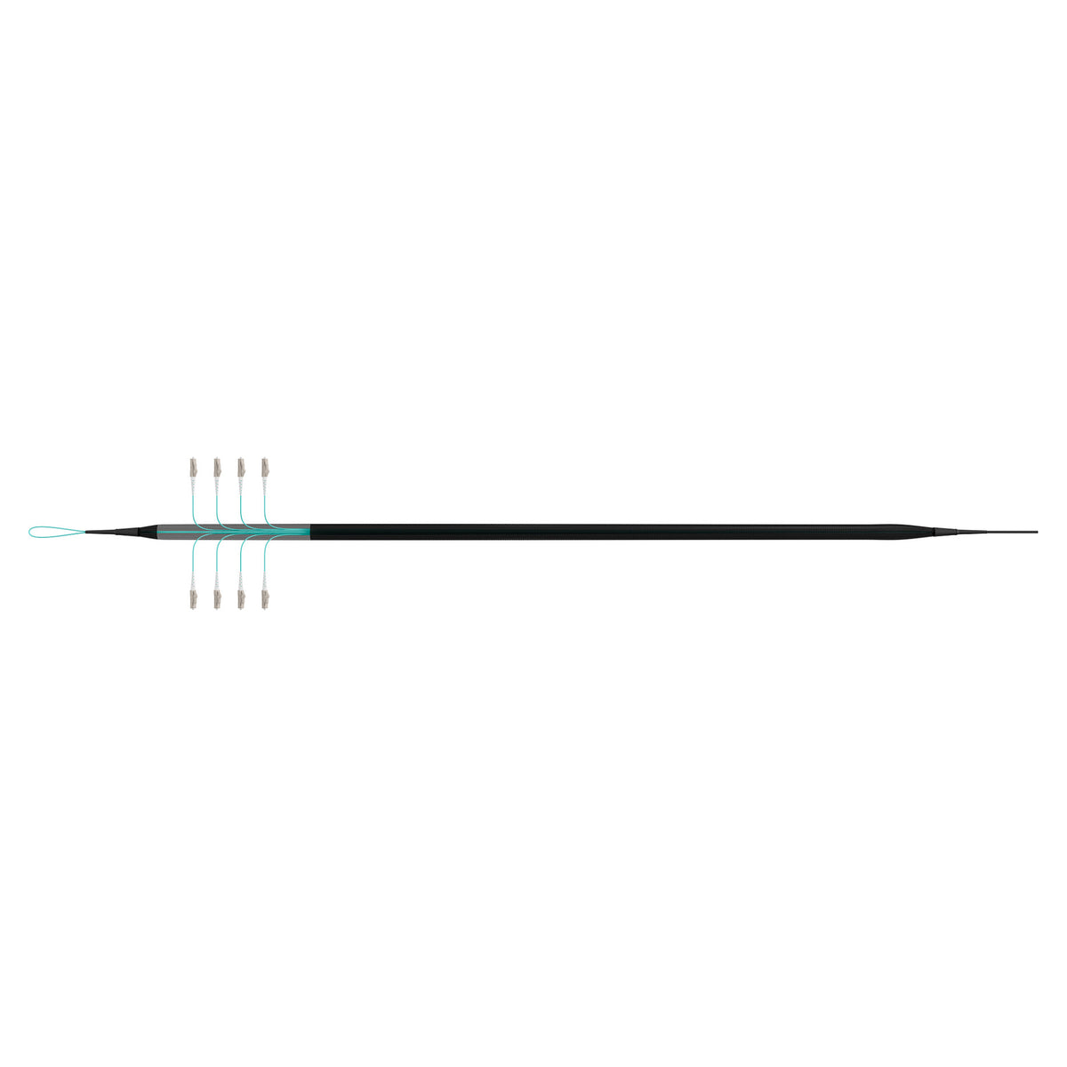 EFB Trunkkabel U-DQ(ZN)BH OM3 8G (1x8) LC-LC 70m Dca LSZH