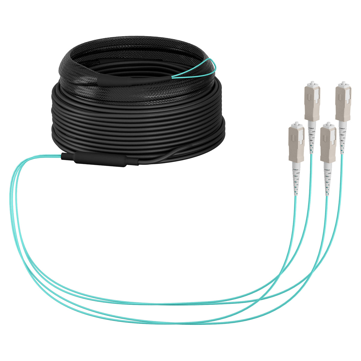 EFB Trunkkabel U-DQ(ZN)BH OM3 4G (1x4) SC-SC 20m Dca LSZH