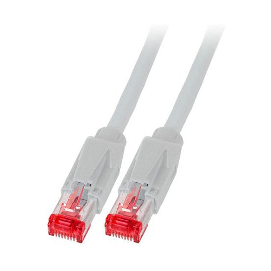 EFB RJ45 Patchkabel Cat.6A S/FTP LSZH Draka UC900 TM21 grau 25m