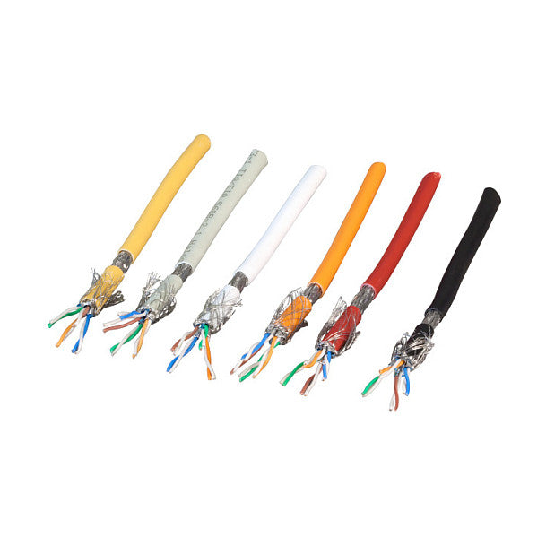EFB Rohkabel Cat.7, S/FTP, LSZH, pink, 100m Ring