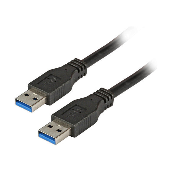 EFB USB3.0 Anschlusskabel A-A, St.-St., 3,0m, schwarz, Premium