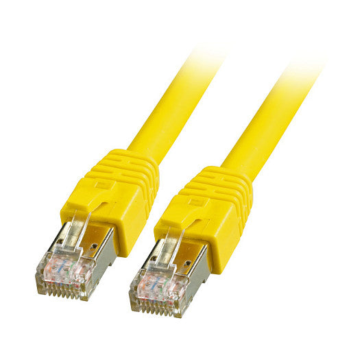 EFB RJ45 Patchkabel Cat.8.1 S/FTP LSZH BC gelb 5m