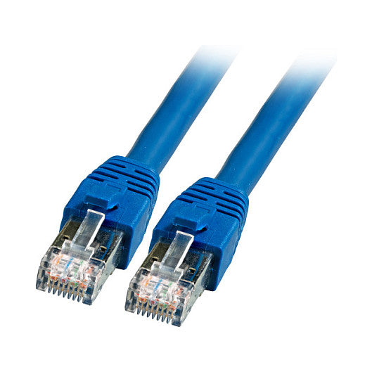 EFB RJ45 Patchkabel Cat.8.1 S/FTP LSZH BC blau 10m