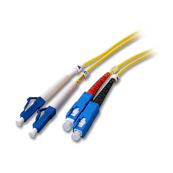EFB Duplex Patchkabel LC-SC OS2 G652D 3m LSZH 2mm gelb