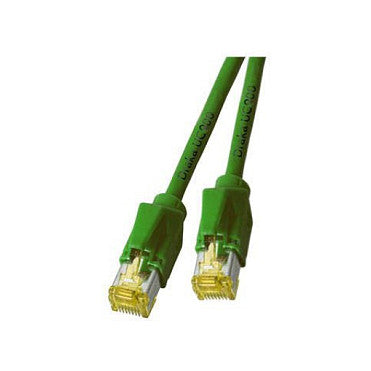 EFB RJ45 Patchkabel Cat.6A S/FTP LSZH Draka UC900 TM31 grn 3m