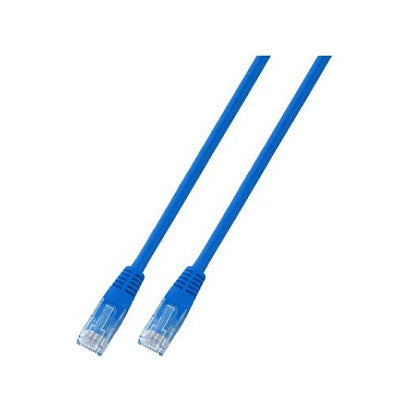EFB RJ45 Patchkabel Cat.6 U/UTP PVC CCA blau 0,5m
