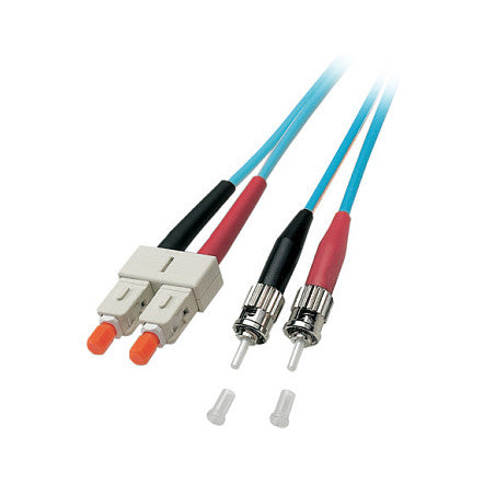 EFB Duplex Patchkabel SC-ST OM3 10m LSZH 3mm aqua