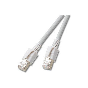 EFB RJ45 Patchkabel Cat.6A S/FTP FRNC VC LED grau 5m