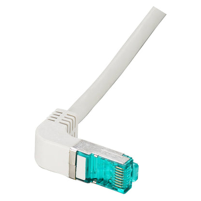 EFB RJ45 Patchkabel Cat.6A S/FTP LSZH 1x90 grau 0,25m