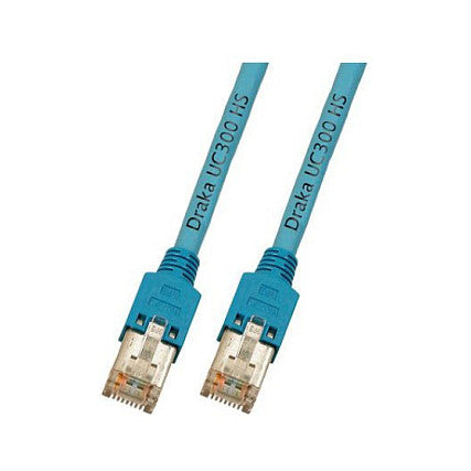 EFB RJ45 Patchkabel Cat.5e SF/UTP LSZH Draka UC300 TM11 blau 2m