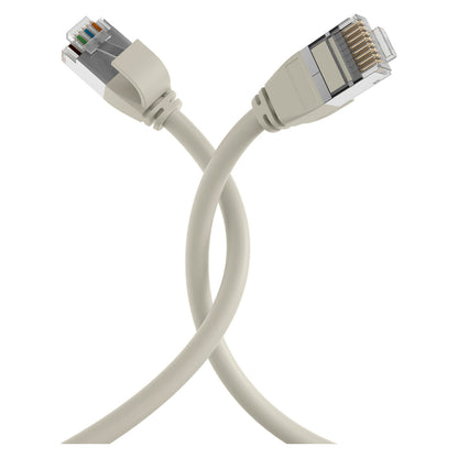 EFB RJ45 Patchkabel Cat.6A U/FTP TPE 4mm ultraflex grau 1m