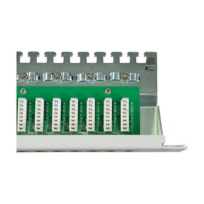 EFB Patchpanel STP 24xRJ45 Cat.6, 19 1HE, RAL7035 grau