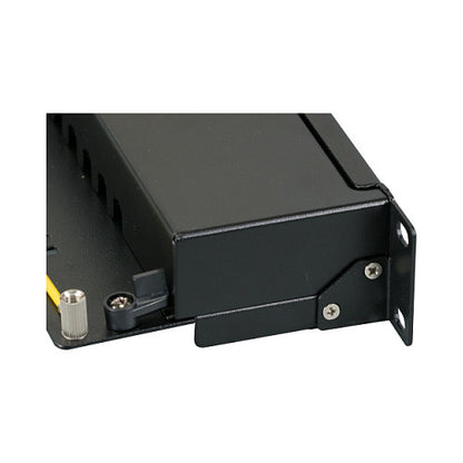 EFB Mini-Patchpanel STP 8xRJ45 Cat.6A, 10 1HE, RAL9005 schwarz