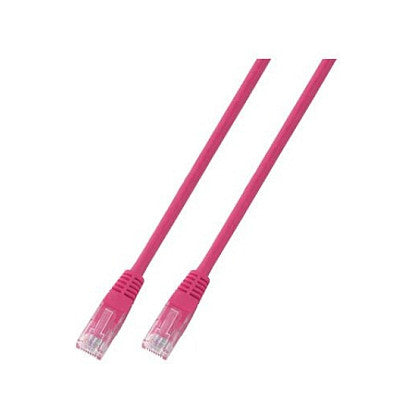 EFB RJ45 Patchkabel Cat.5e U/UTP PVC CCA magenta 30m