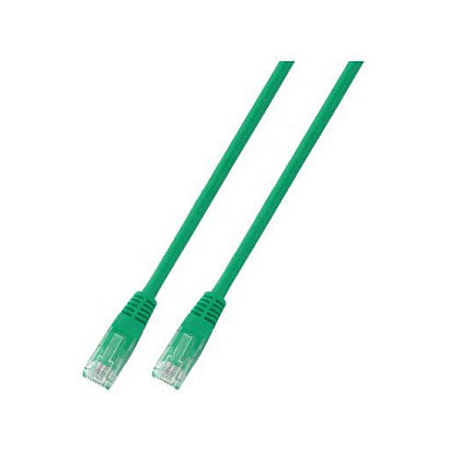 EFB RJ45 Patchkabel Cat.5e U/UTP PVC CCA grn 15m