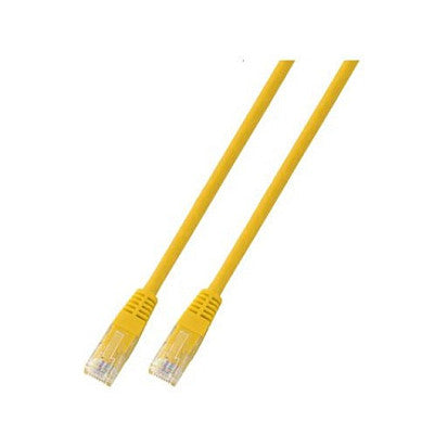 EFB RJ45 Patchkabel Cat.5e U/UTP PVC CCA gelb 25m
