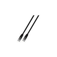 EFB RJ45 Patchkabel Cat.5e U/UTP PVC CCA schwarz 5m