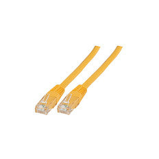 EFB RJ45 Patchkabel Cat.6 U/UTP PVC CCA gelb 15m