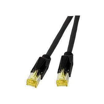 EFB RJ45 Patchkabel Cat.6A S/FTP LSZH Draka UC900 TM31 schwarz 5m