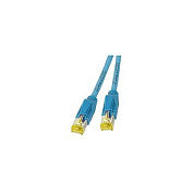 EFB RJ45 Patchkabel Cat.6A S/FTP LSZH Draka UC900 TM31 blau 10m