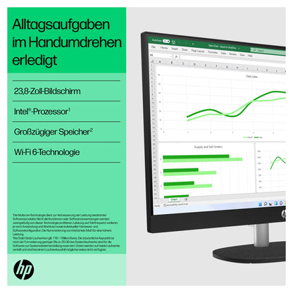 AIO HP All-in-One PC 24-cr0103ng i5-1335U/16GB/512SSD/W11 Home