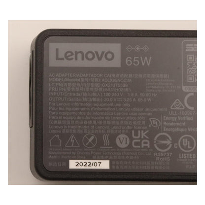 N Lenovo AC Adapter 65W 3P
