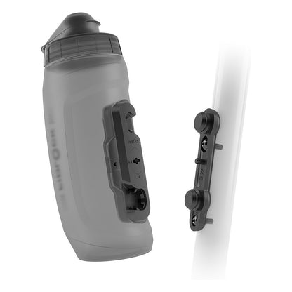 Fidlock Twist Bottle 590 + Bike Base clear black