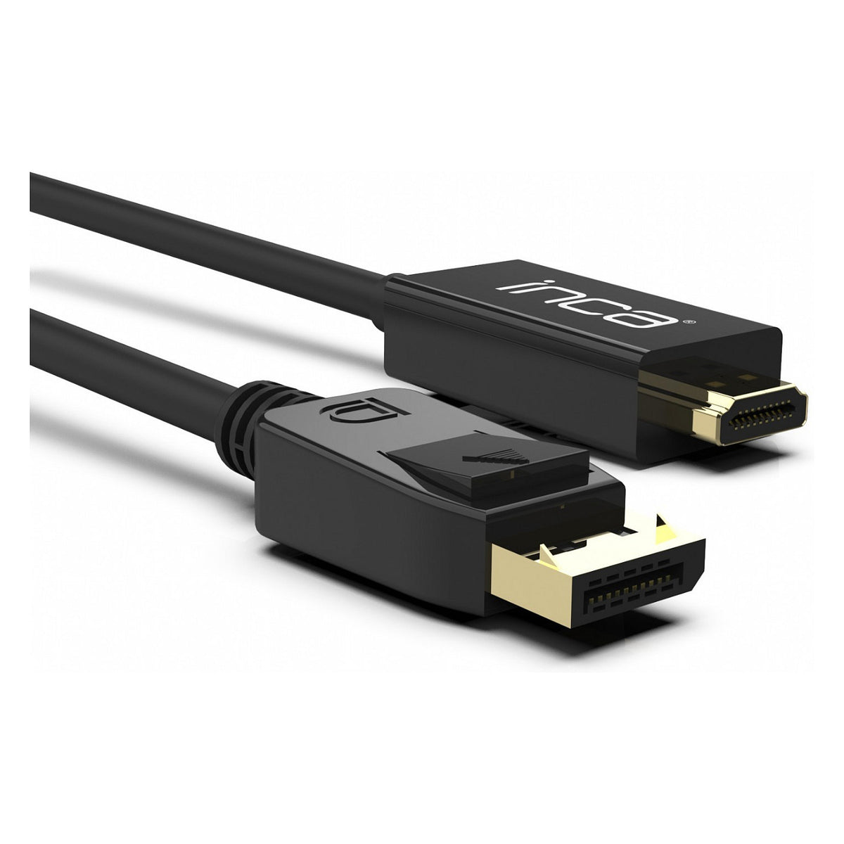 INCA DisplayPort zu HDMI,Kabellä.1,8 m,10,2 Gbit/s (max.)