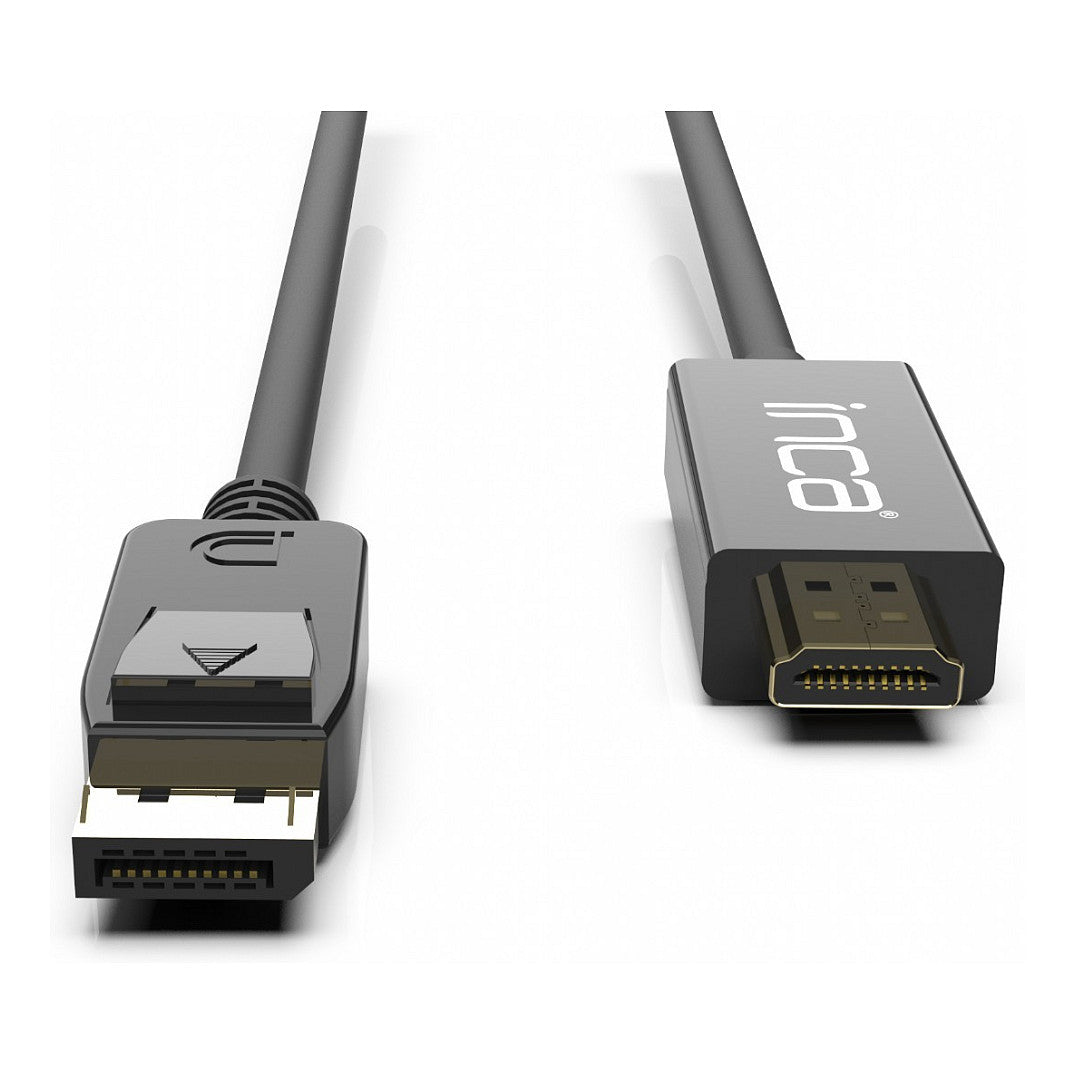 INCA DisplayPort zu HDMI,Kabellä.1,8 m,10,2 Gbit/s (max.)