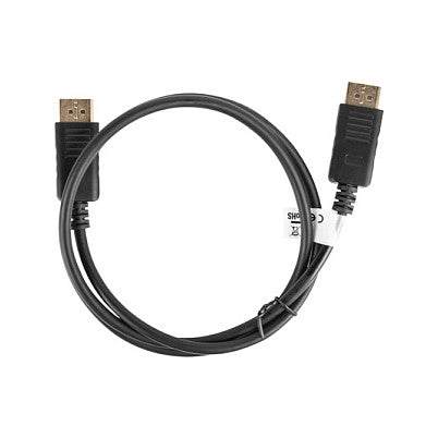 LANBERG Displayport M/M 19 PIN V1.2 Kabel 1,0m 4K schwarz