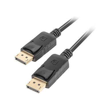 LANBERG Displayport M/M 19 PIN V1.2 Kabel 1,0m 4K schwarz