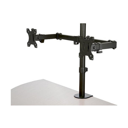 StarTech.com Monitor Arm for 2 Monitors with Desk Mount Desk Clamp VESA Monitor Mount